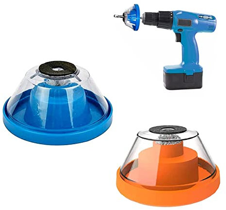 2 Piezas Cubierta Antipolvo para Taladro Eléctrico, Colector de Polvo de Taladro Eléctrico, Taladro Tapa del colector de polvo, Cubierta para Polvo Eléctrica de Martillo para Taladros Eléctricos