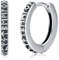 Eusense Unisex Creolen 925 Silber Wikinger Rune Viking Sleeper Ohrringe Schmuck für Damen Herren Männer