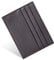 URAQT Leder Kartenetui, Kreditkartenetui, Geldbörse, Magic Wallet Geschenk, Unisex (Dunkelbraun)