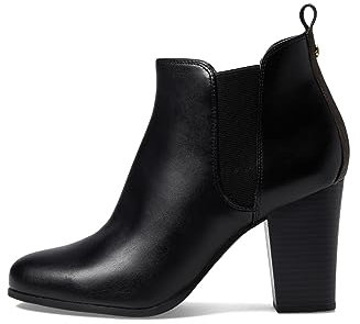 Michael Kors Evaline Stiefelette mit Absatz, Schwarz, 41 EU