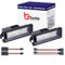 GBrite - 2x 18 SMD LED Number Plate Units, Canbus Error Free Xenon White 6000K for V-W Golf MK5 MK6 MK7 MK7.5 GTi GTD R Seat Leon Fr