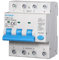 ZOREI Interruttore Magnetotermico Differenziale, 3P+N 4.5kA 30mA 380V, Occupa 4 Moduli DIN, Disponibile 16A 25A 40A 63A (3P+N 16A)