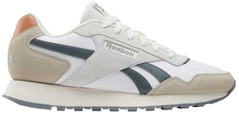 Reebok Unisex Glide Sneaker,Moonstone White Grey 5,44 EU