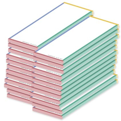 PRICARO Kellnerblock/Notizblock Frame, 24 Stück