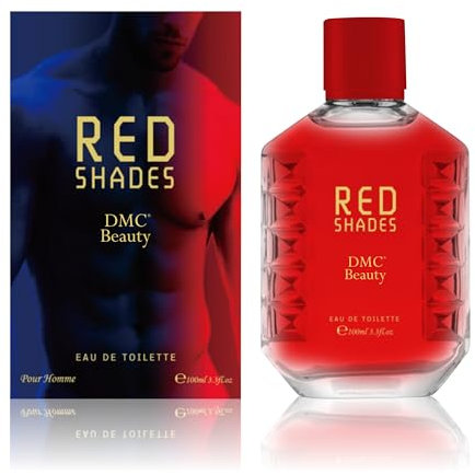 DMC Red Shades Herrenparfum Äquivalent Kompatibel und Inspiriert von Red Tobacco, Langanhaltendes und Widerstandsfähiges Männerparfum, Intensive und Duftnote Ähnlich wie das Original 100ML EDT