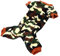 BESPORTBLE Winter Warme Hunde-Pyjamas Für Vierbeiner Gemütlicher Plüsch Overall Für Haustiere Für Drinnen Und Draußen Camouflage