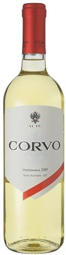 Vino Bianco Sicilia IGT, Corvo - 750 ml (Confezione da 6)