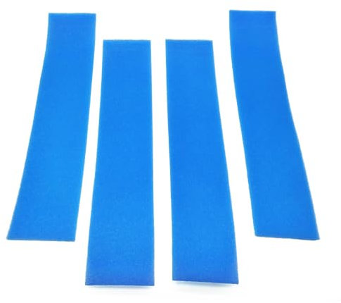 Mini-Split-Luftfilter, Ersatz für Mitsubishi Electric MSY-GE24NA MSY-GL24 MSY-GL24NA-U1 MSZ-FE18 MSZ-FE18NA MSZ-GE24, ohne Rahmen, 4 Stück