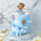 LaVenty Blue Airplane Cake Topper Airplane Cake Decoration Plane Cake Topper for Time Flies 1st Birthday Decorations Airplane Birthday Baby Shower Decorations