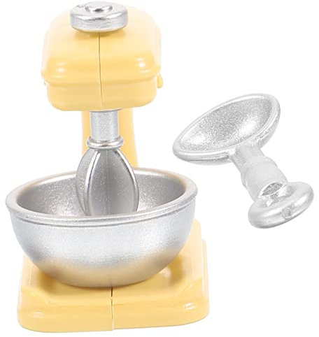 Milisten 1juego Mini De Juguete para Casa De Accesorio De Cocina Blanco para y De Comida Infantil