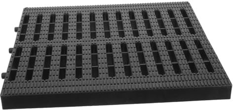 Operitacx Rejilla de Drenaje Exterior de Plástico para Cocina Resistente de Drenaje de Instalar para Obstrucciones Patios
