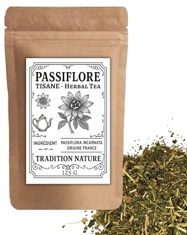 Tisane Passiflore 125 g vrac | Origine France – Infusion apaisante