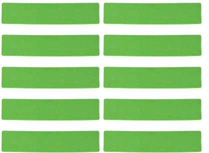 Spryflower Court Line Marker Kit, Tennis Spot Marker Set, Mehrzweck-Markierungslinie für Tennis-Basketballplätze, PVC-Material mit leuchtenden Farben, langlebig und wetterfest (Grün)