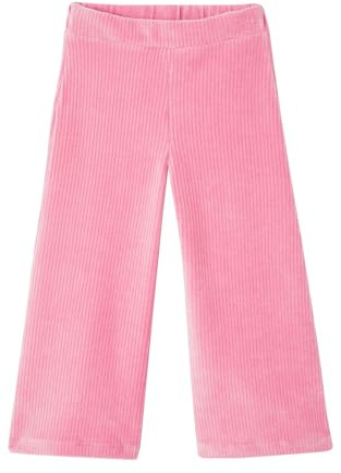 Vertbaudet Weite Mädchen Cordhose, Bundweite verstellbar rosa 116