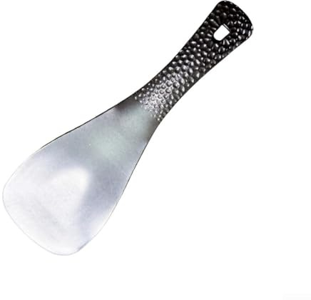 Cuchara de arroz ligera de titanio puro, pala portátil para acampar para cocinar al aire libre, utensilio de cocina resistente al calor para servir y revolver, herramienta plateada para senderismo