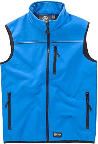 Work Team Chaleco softshell aire libre liso HOMBRE