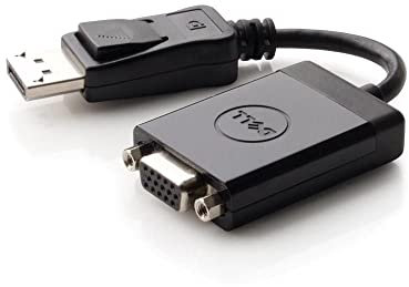 dell Display Port to VGA Dongle, 7 inch 5KMR3, 0.17 m, 05KMR3 (inch 5KMR3, 0.17 m, DisplayPort, VGA (D-Sub), 100 g, 1 pc(s), 297 mm)
