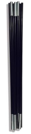 TentSpares - Vango Beta 450 Tent 2007-2013, Black Coded Fibreglass Centre Poles, Durable Tent Poles Replacement for Camping
