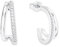 s.Oliver Damen-Creole 925 Sterling Silber zirkonia 2022739