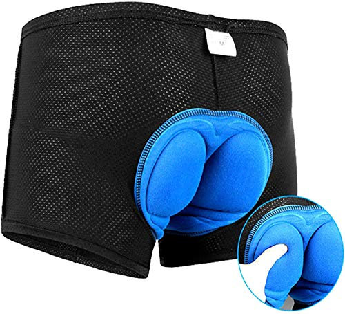 COTOP Fahrrad Unterhosen Herren, Radunterhose Gepolstert Gel, Radlerhose mit Polster, Geschenk für Radfahrer, Schnell und Atmungsaktives Motorrad Reitzubehör (XXL)