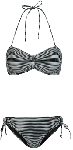 Protest Damen Barbera 19 Bikini, Schwarz, 34, XS