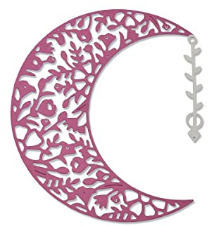 Sizzix Thinlits Die Set 663415 Luna Moon Steel by Sophie Guilar, 2 Pack, Multi Colour, One Size