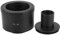 Adattatore per obiettivo per microscopio, convertitore per anello adattatore oculare in metallo T2-FX per microscopio con innesto a T da 23,2 mm per fotocamera con reflex Fuji FX
