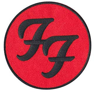 Foo Fighters Us Rockband Round_1 Aufnäher Besticktes Patch zum Aufbügeln Applique