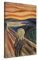 PICANOVA – Edvard Munch – The Scream 40x60cm – Bild auf Leinwand – Premium Kunstdruck Auf 2cm Holz-Keilrahmen Für Schlaf- Und Wohnzimmer – Klassische Kunst