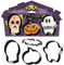 SCRAP COOKING - 4 Emporte-Pièces Halloween - Découpoirs en Inox Citrouille, Fantôme, Calavera, Chauve-souris - Moules Biscuits - Accessoires Pâtisserie Cake Design - 2083
