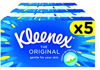 Kleenex Taschentücher Original Taschentücher, 5 Stück