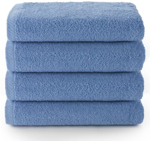 Top Towel - Juego de Toallas - Pack 4 Toallas Manos Grandes - Toallas de Baño - 50x100 cms
