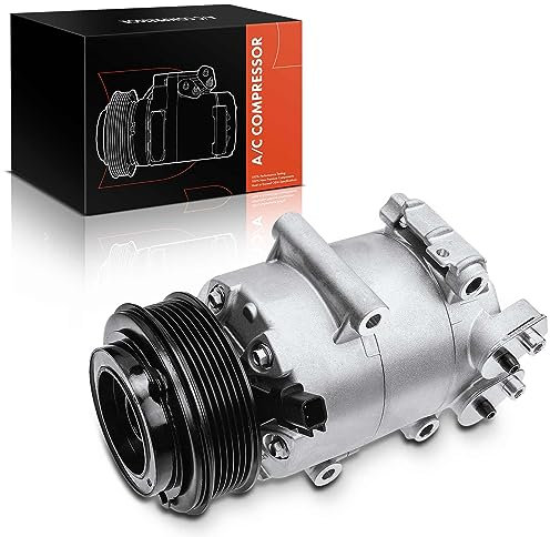 Frankberg Compresor de aire acondicionado con embrague Compatible con Fiesta Sedán Fiesta VI CB1 CCN Focus III B-Max JK Replace# AV1119D629BB, aceite premezclado
