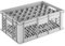 DIE BOX FABRIK Gläserkiste 600x400x240mm mit Einsatz für verschiedene Einsatzzwecke, Gläserkasten, Gläserkorb (40 Gläser 8x5)