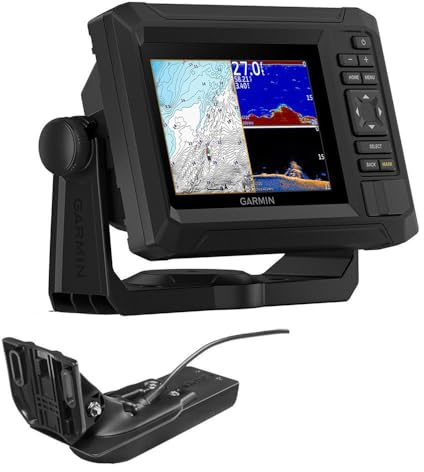 Garmin Echomap UHD2 54cv Fishfinder, GT20-TM Wandler, Navionics+ U.S. 010-02591-51