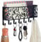 BELLE VOUS Porte Clef Mural & Courrier avec 7 Crochets - Boite a Clef Decorative/Trieur de Lettres - Porte Clés Mural en Métal pour Maison, Entrée, Hall d’Entrée, Salon ou Vestiaire