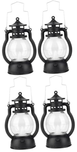Uonlytech 2sets Retro Petroleum Öl Lampe Schütteln Licht Vintage Stil Keine Batterie Erforderlich Für Decor 12w 2 Stücke * 2