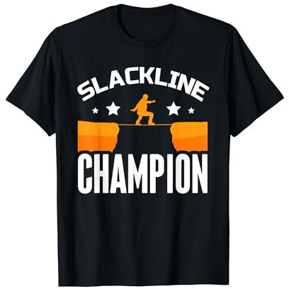 Slackline Meister Hobby Slacklining Slacklines Slackline T-Shirt