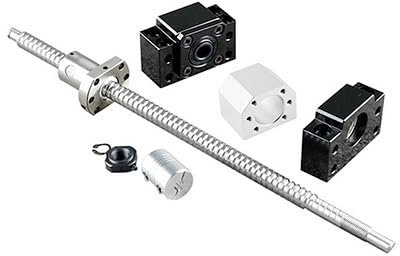 AYTOSH Kugelumlaufspindel SFU1605 Endmaschine Mit Kugelmuttergehäuse Und Kupplungen Und BKBF12 CNC RM1605 Gerollter Kugelumlaufspindel, for 3D-Drucker-Gewindestange (Size : 1200mm)