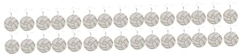Holibanna 15 Paare Volleyball-ohrringe Sportliche Ohrringe Statement-ohrringe Für Frauen Ohrringe Für Frauen Im Trend Für Frauengeschenke Basketball-ohrringe Baseball Zubehör Mädchen Leder