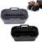 DONGKIKI 2PCS Silicone Air Fryer Liners, Reusable Air Fryer Accessories, Foldable Air Fryer Silicone Liner for Ninja Foodi AF300UK, AF400UK Gray Black, FBA-228DKS-4406920-BLBD