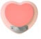 Hasaller Kitchen Scales Cute Electronic Kitchen Scales 5Kg Precision Accurate Pink Heart shape LCD Scales Digital Kitchen Scales for Kitchen Cooking and Baking
