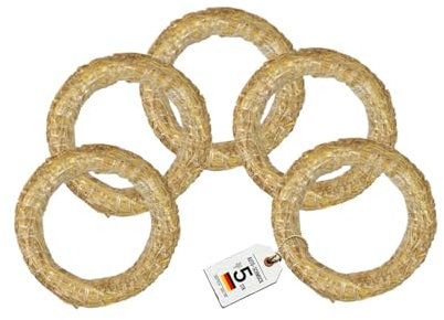 Auto-SCHMUCK® Strohkranz für die Dekoration (5, 30/5 cm)