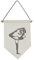 No/No Stretching Yoga Girl Keep Outline Leinwand Flagge Hängende Wandkunst Dekor Banner