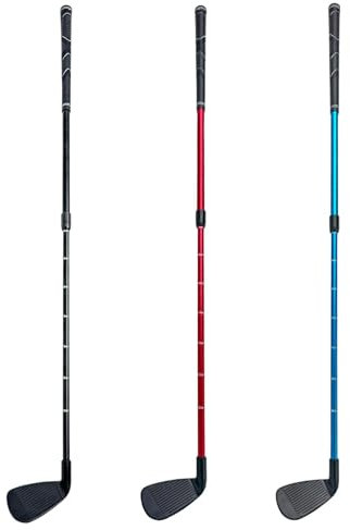 Putter da golf per uomo, putter da golf per bambini | Putter da golf a lunghezza regolabile bidirezionale per golfisti - Putter per bambini, scala trasparente, mazza da golf per mancini, per bambini,