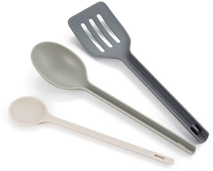 Tescoma 638210 Set di utensili da cucina, nylon resistente fino a 210 °C, set 3 pezzi, linea Compact