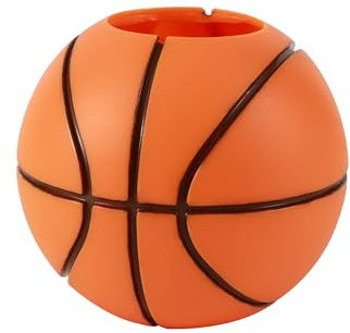I-TOTAL - Portatutto 3D – Organizer da Scrivania in Stile Kawaii per Penne e Accessori, Idea Regalo (SPORT) (BASKETBALL)