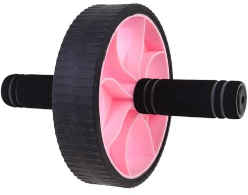 HOLIDYOYO Ab Roller Fitnessgerät für Zuhause Abdominal Wheel zur Muskelaufbau und Fettverbrennung Stabiler Bauchtrainer mit Rutschfestem Design Unisex Trainingsgerät für Effektives Workout