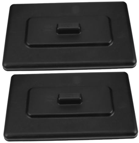 Homoyoyo 2pcs Ice Cream Machine Lids Sturdy Protective Covers Ice Cream Maker Accessories Compatible Household Dessert Makers