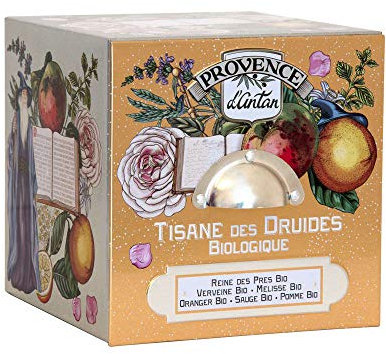 Provence d'Antan Coffret Métal Tisane des Druides Bio 36g